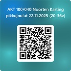 QR- koodi ilmoittautumiseen
